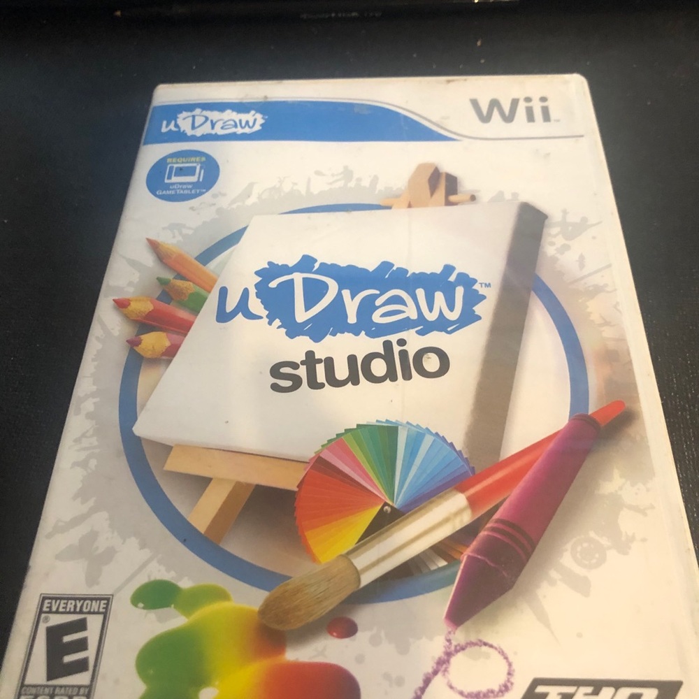 Nintendo Wii U Draw Studio Games